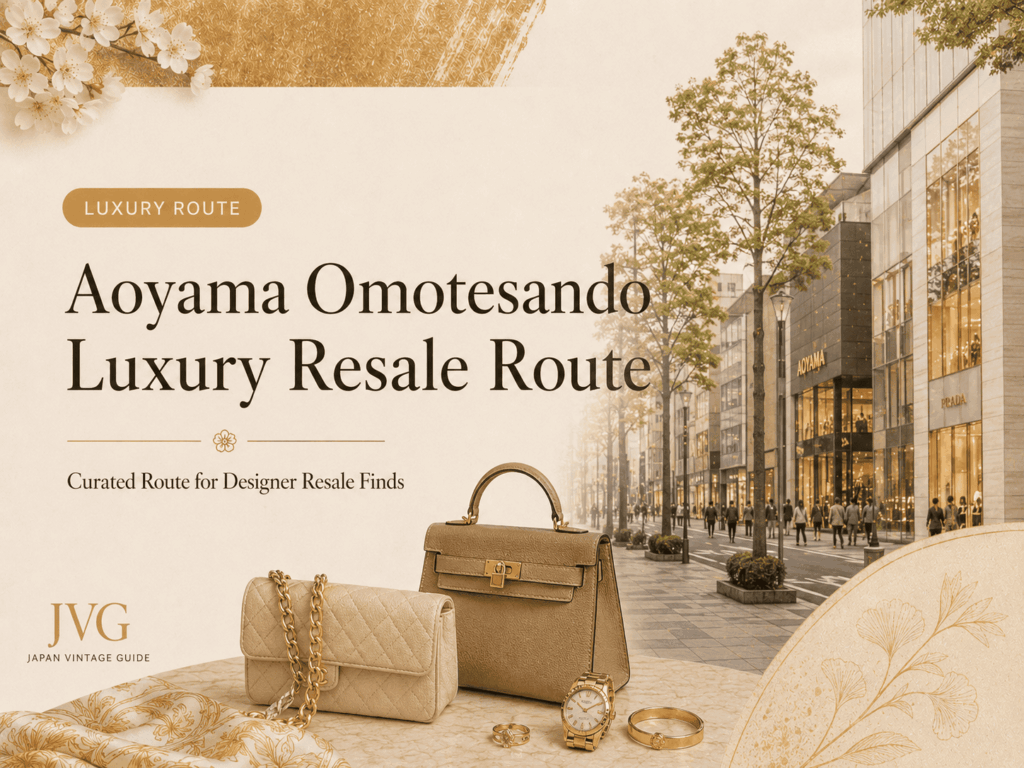 Luxury Resale Shops in Aoyama and Omotesando: Shopping Route