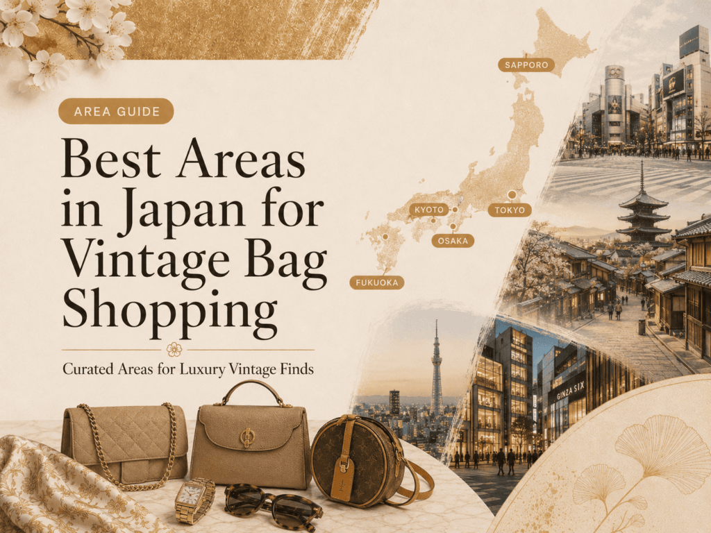 Best Areas in Japan for Vintage Bag Shopping
