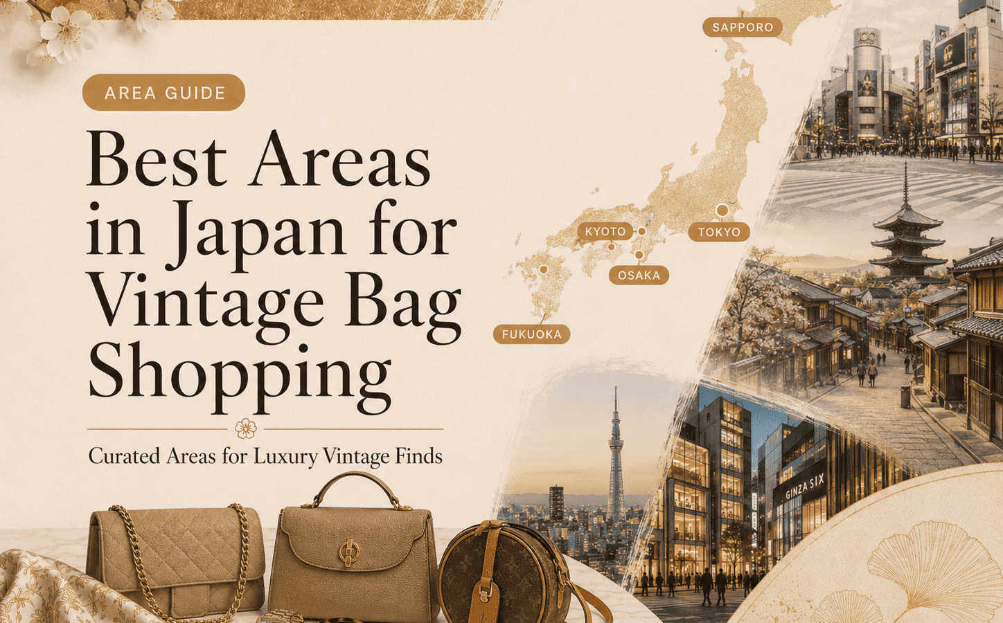 Best Areas in Japan for Vintage Bag Shopping