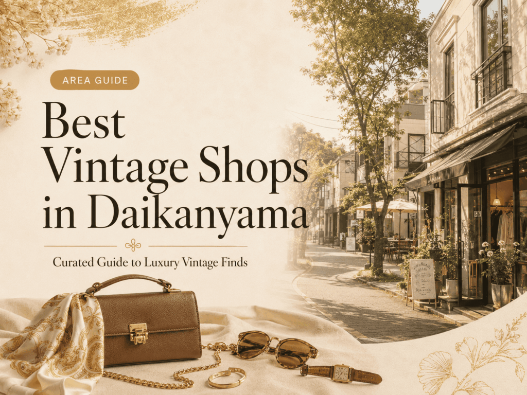 Vintage and Second-Hand Shops in Daikanyama for Tourists