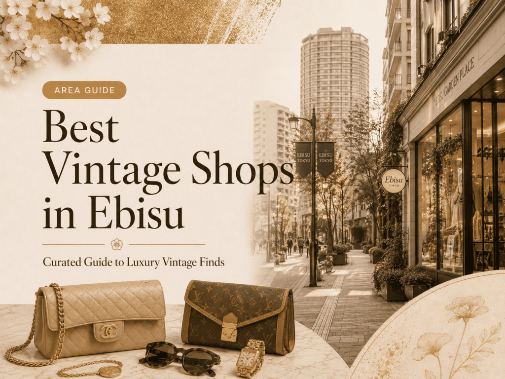 Vintage and Second-Hand Shops in Ebisu for Tourists