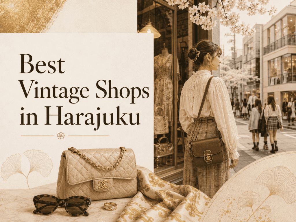Vintage and Second-Hand Shops in Harajuku for Tourists