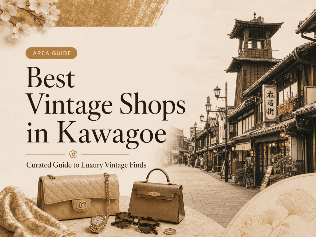 Vintage and Second-Hand Shops in Kawagoe for Tourists