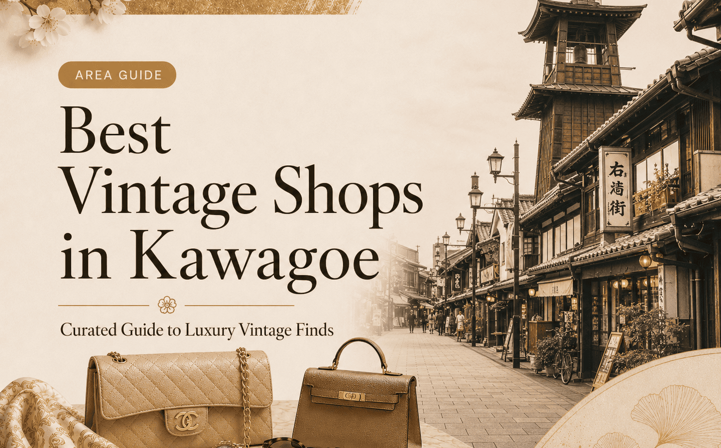 Vintage and Second-Hand Shops in Kawagoe for Tourists