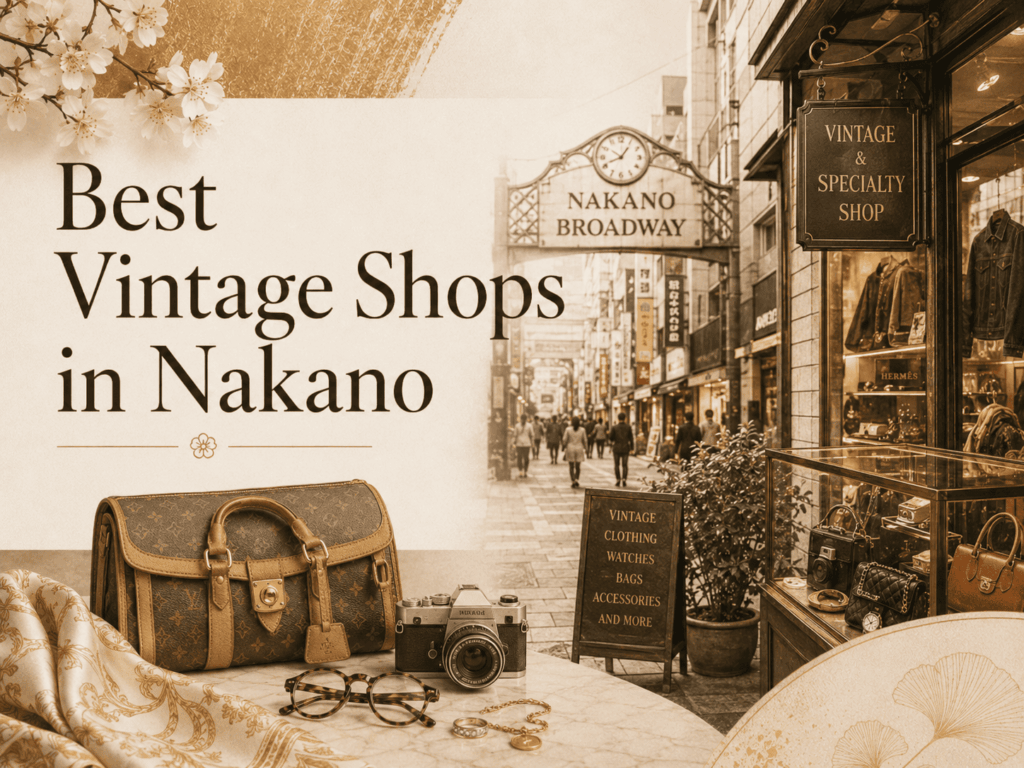 Vintage and Second-Hand Shops in Nakano for Tourists