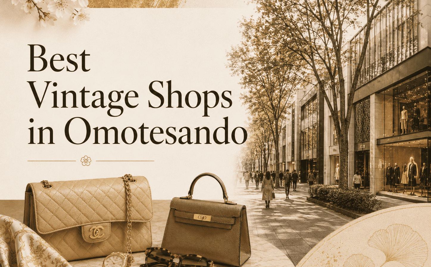 Vintage and Second-Hand Shops in Omotesando for Tourists