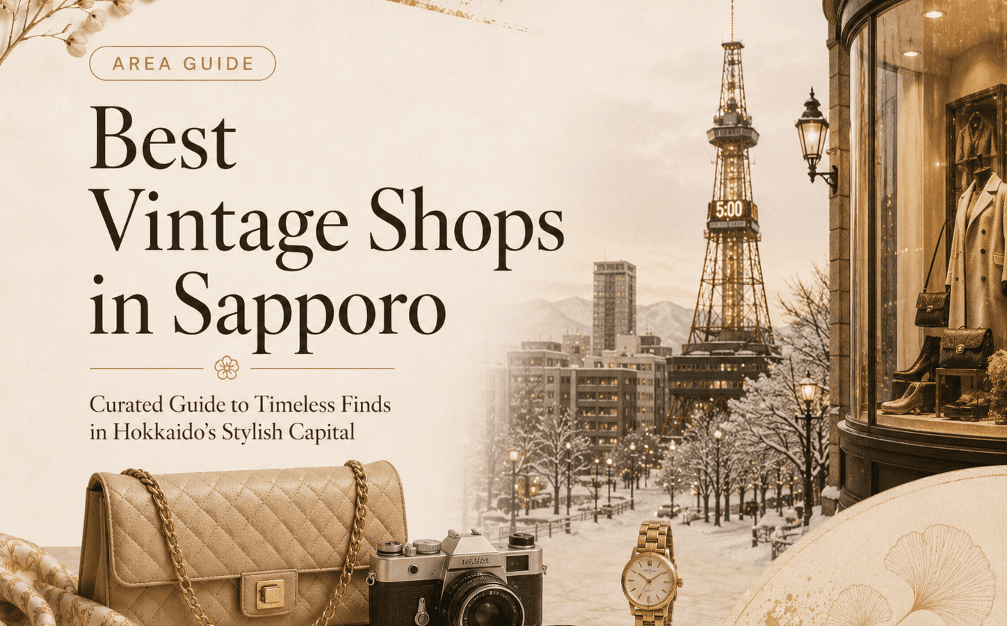Sapporo Vintage Shopping: Second-Hand Stores for Tourists