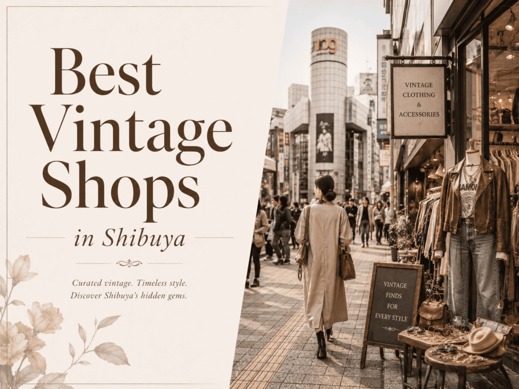 Shibuya Vintage Shopping: Second-Hand Fashion Guide