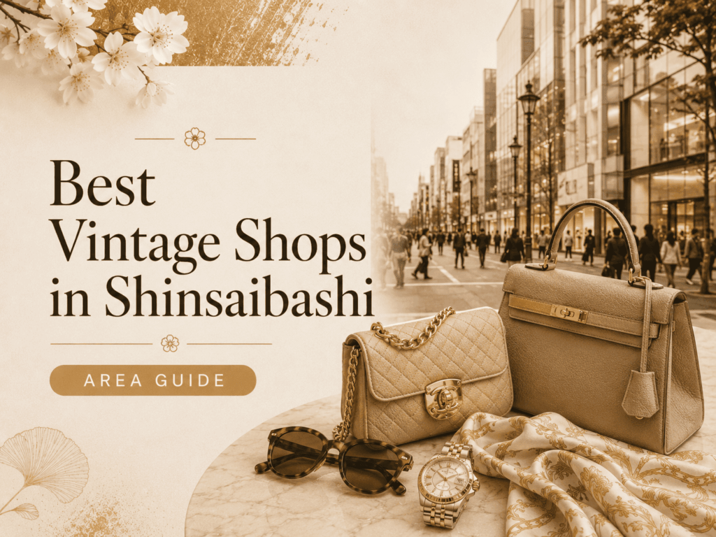 Vintage and Second-Hand Shops in Shinsaibashi for Tourists