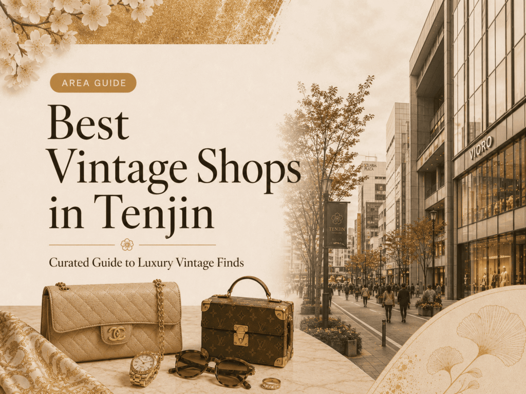 Vintage and Second-Hand Shops in Tenjin for Tourists
