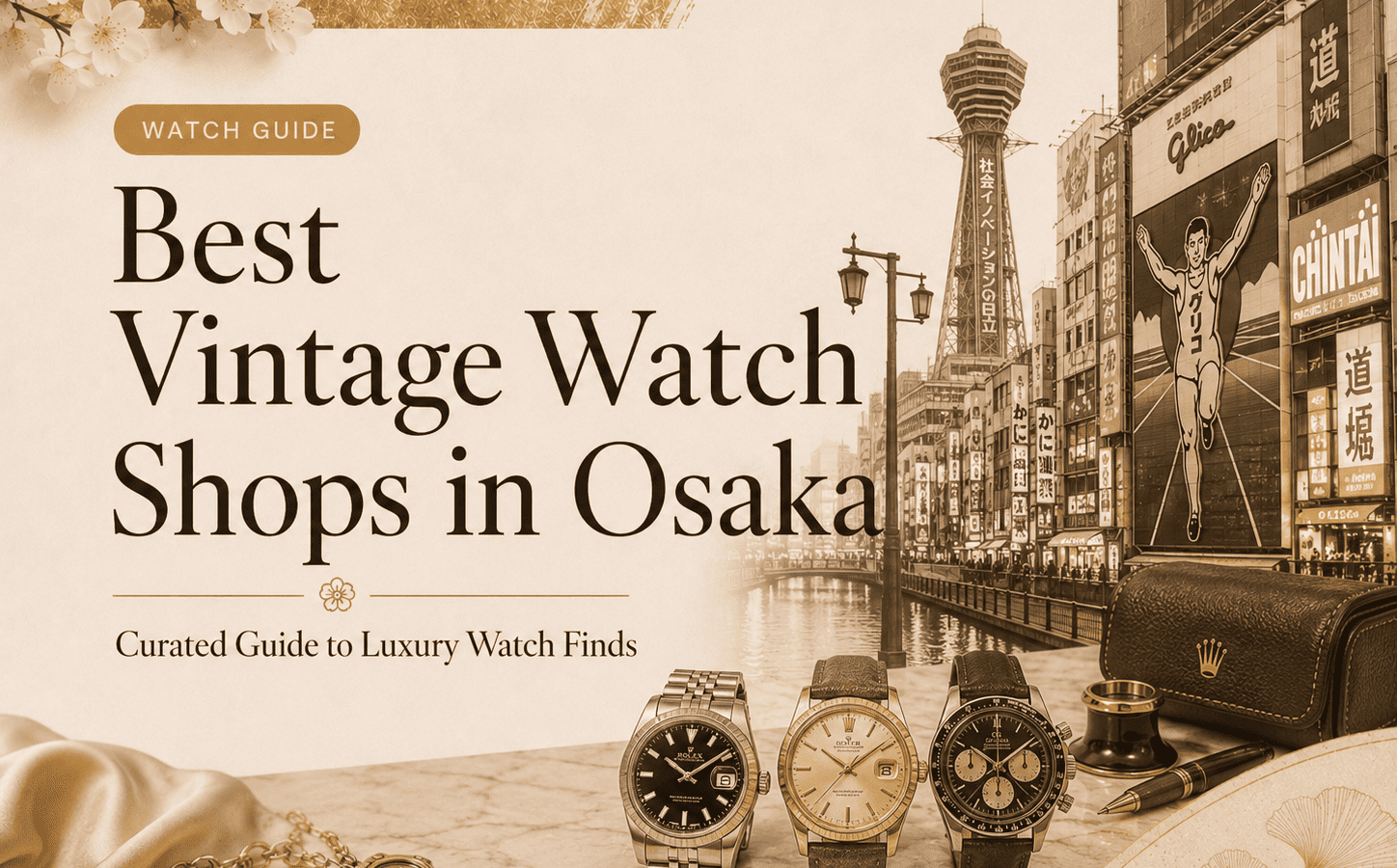 Pre-Owned and Vintage Watch Shops in Osaka: Tourist Guide