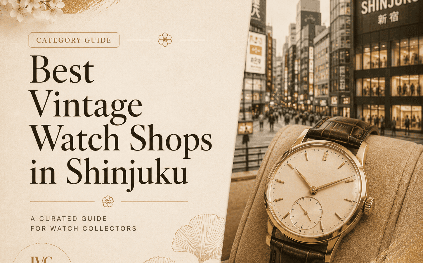 Pre-Owned and Vintage Watch Shops in Shinjuku: Tourist Guide