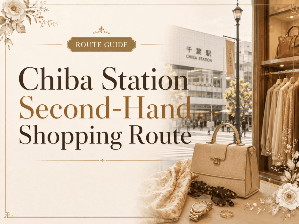 Second-Hand Shops near Chiba Station: Shopping Route for Tourists