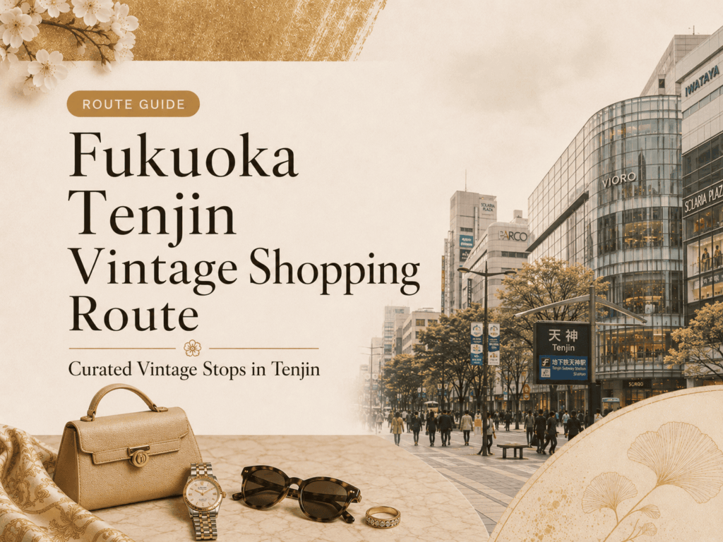 Fukuoka Tenjin Vintage Shopping: Second-Hand Route Guide