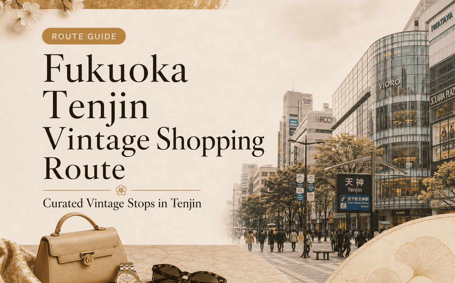 Fukuoka Tenjin Vintage Shopping: Second-Hand Route Guide