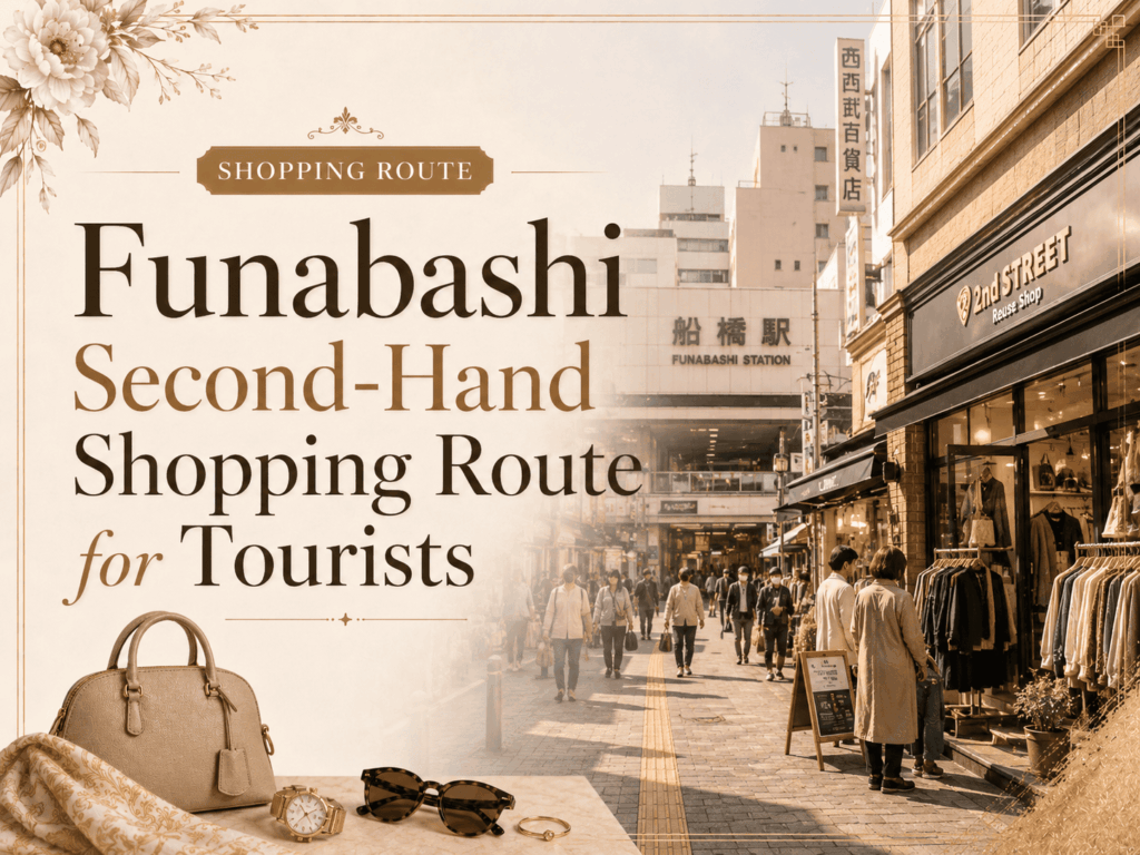 Second-Hand Shops in Funabashi: Shopping Route for Tourists