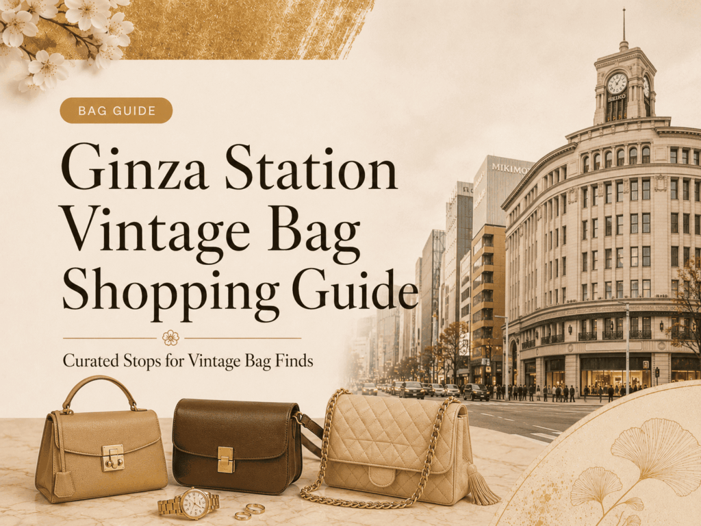 Vintage Bags near Ginza Station: Shopping Guide for Tourists