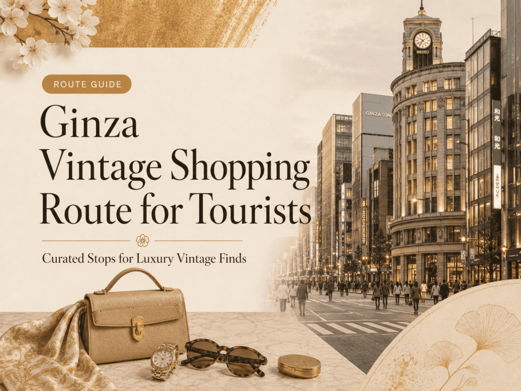 Vintage Shops in Ginza: Shopping Route for Tourists