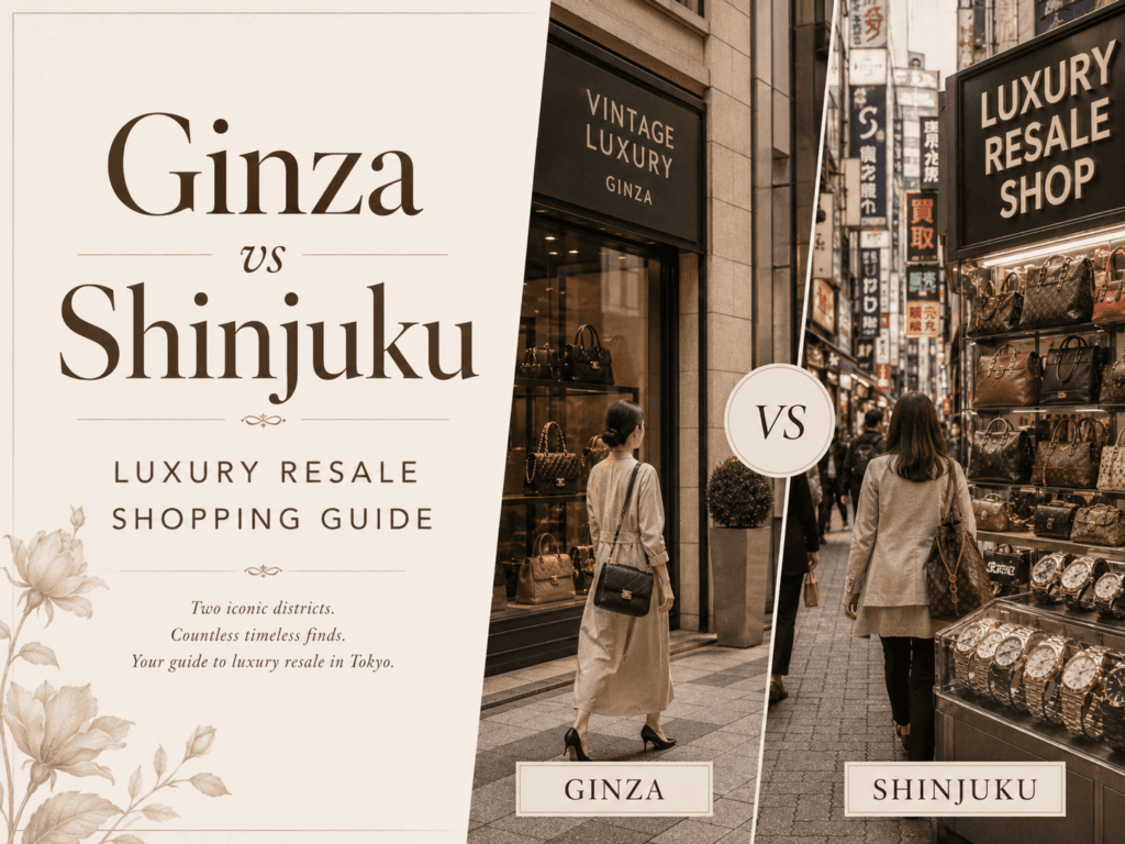 Ginza vs Shinjuku Luxury Resale Shopping Guide