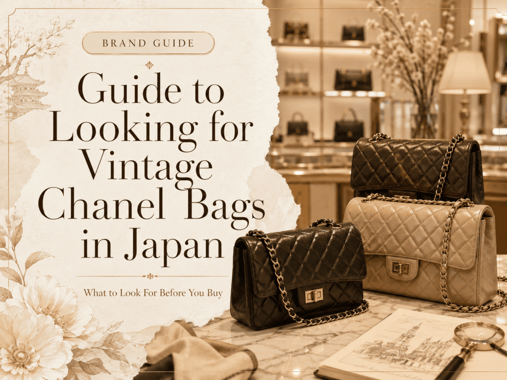Vintage Chanel Bags in Japan: Shopping Guide for Tourists