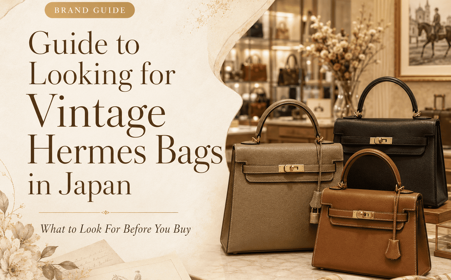 Vintage Hermes Bags in Japan: Shopping Guide for Tourists