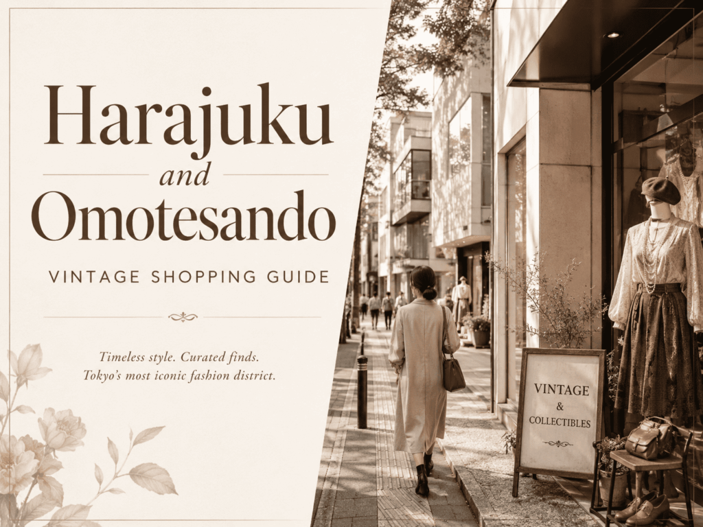 Vintage Shops in Harajuku and Omotesando: Shopping Guide