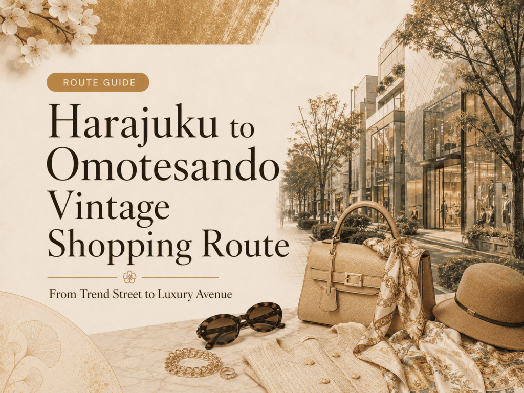 Vintage Shops from Harajuku to Omotesando: Shopping Route