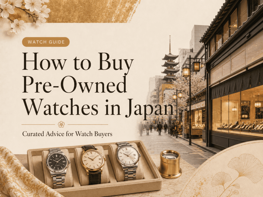 How to Buy Pre-Owned Watches in Japan