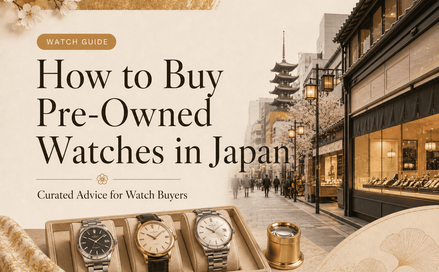 How to Buy Pre-Owned Watches in Japan