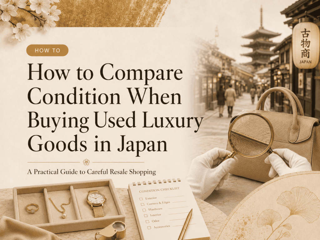 How to Compare Condition When Buying Used Luxury Goods in Japan