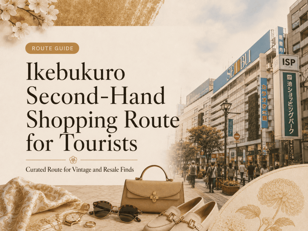 Second-Hand Shops in Ikebukuro: Shopping Route for Tourists