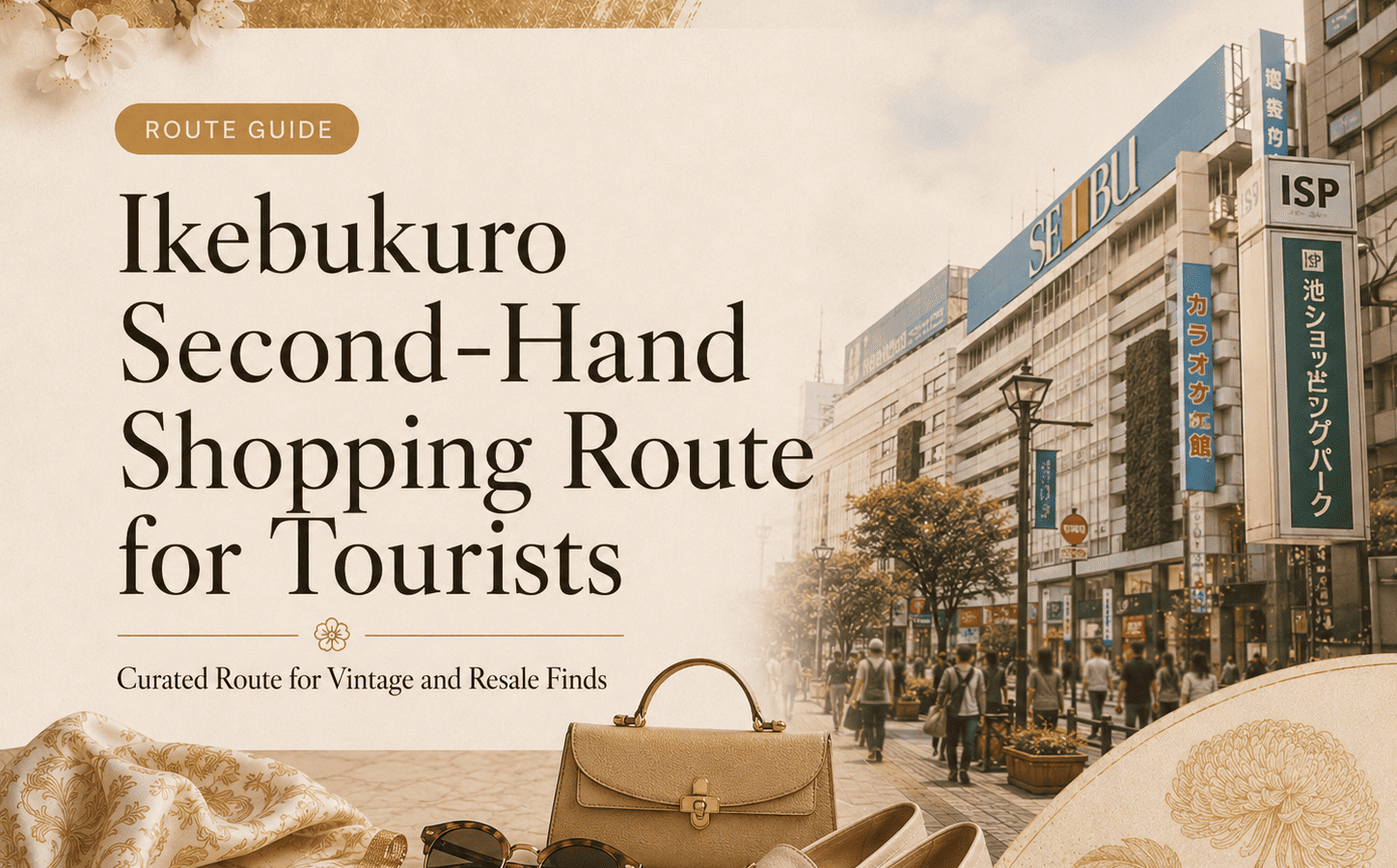 Second-Hand Shops in Ikebukuro: Shopping Route for Tourists