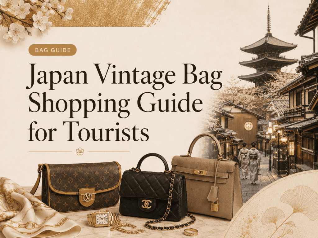 Japan Vintage Bag Shopping Guide for Tourists