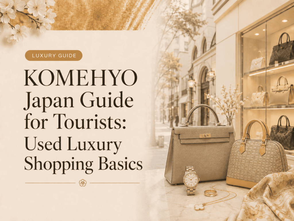 KOMEHYO Japan Guide for Tourists: Used Luxury Shopping Basics