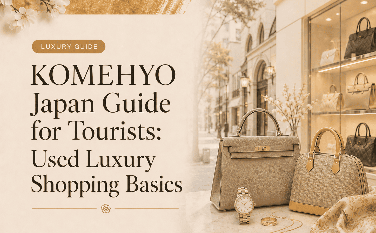 KOMEHYO Japan Guide for Tourists: Used Luxury Shopping Basics