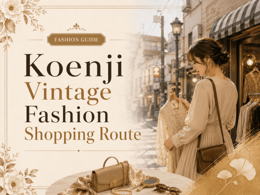 Vintage Clothing Shops in Koenji: Shopping Route for Tourists