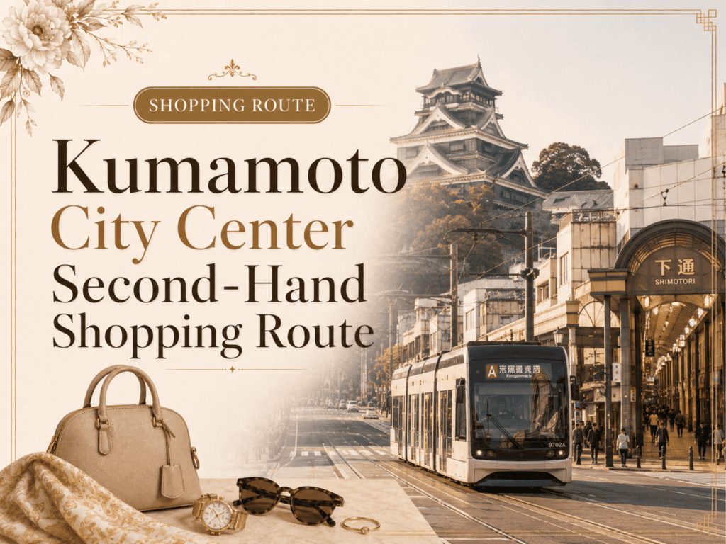 Second-Hand Shops in Kumamoto City Center: Shopping Route for Tourists