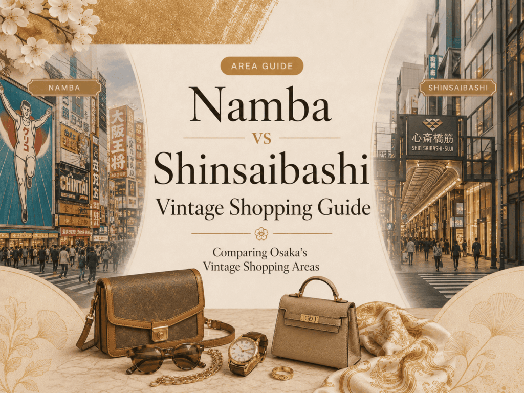 Namba vs Shinsaibashi Vintage Shopping Guide