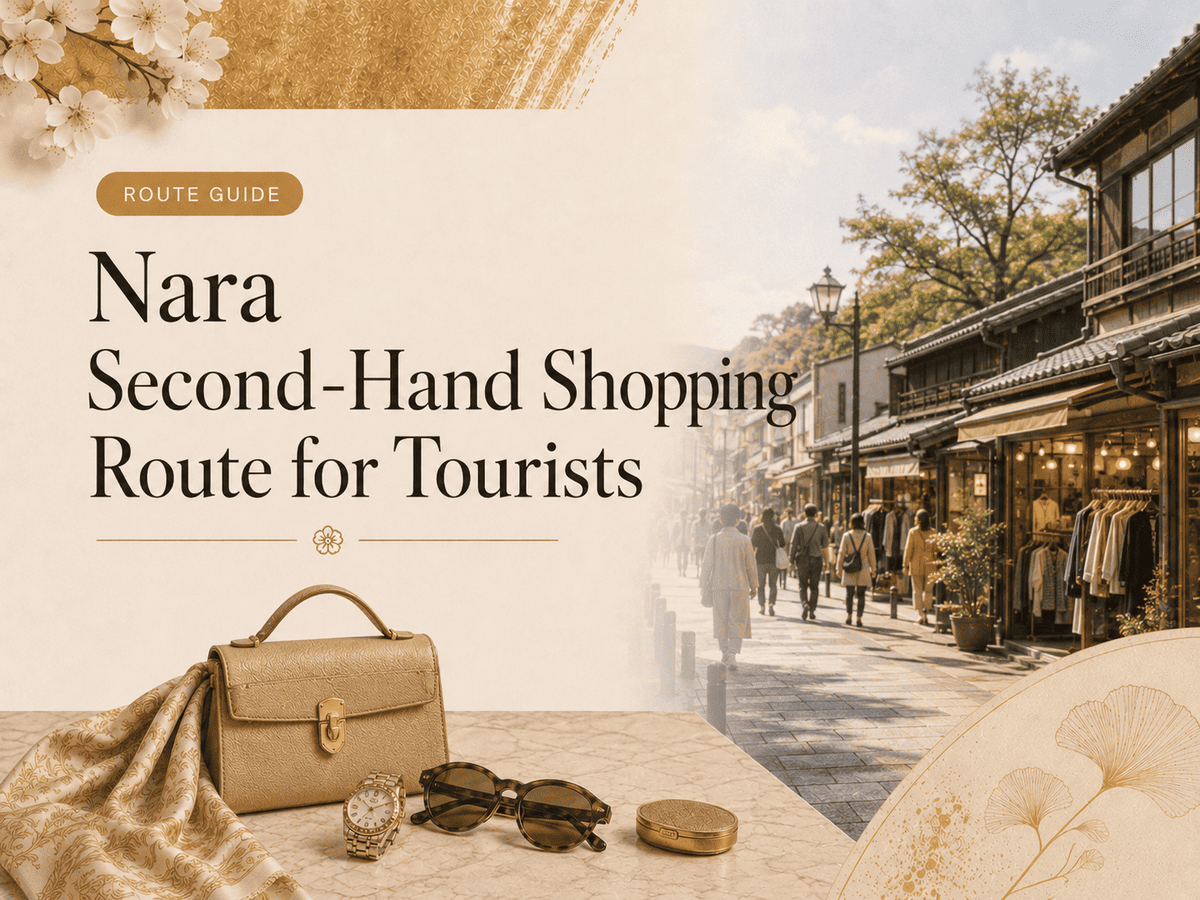 Second-Hand Shops in Nara: Shopping Route for Tourists