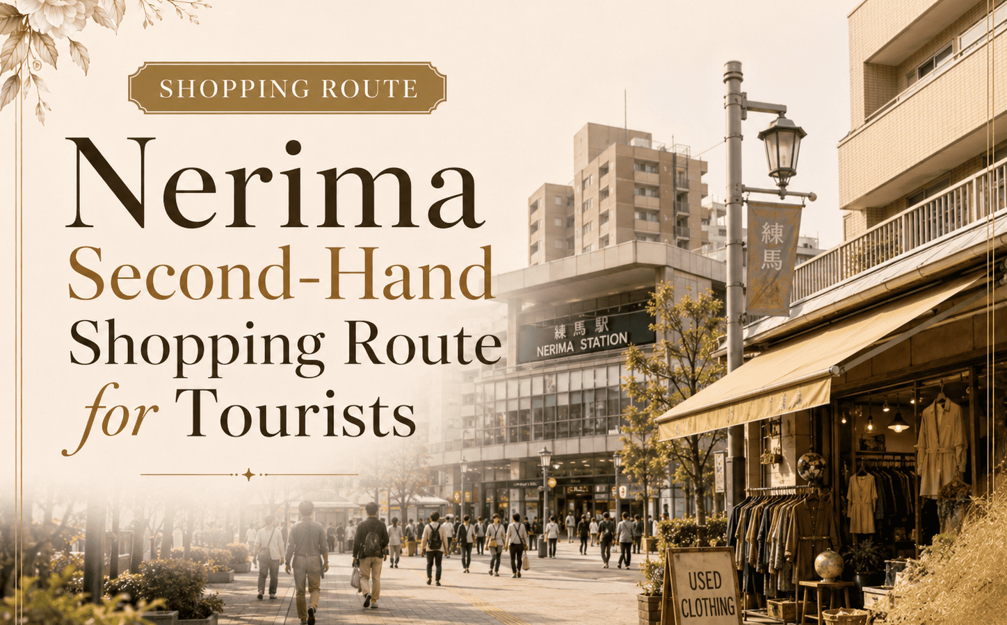 Second-Hand Shops in Nerima: Shopping Route for Tourists