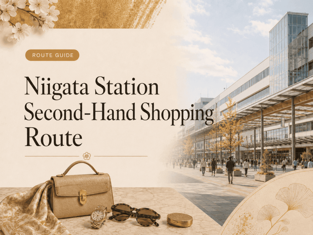 Second-Hand Shops near Niigata Station: Shopping Route for Tourists