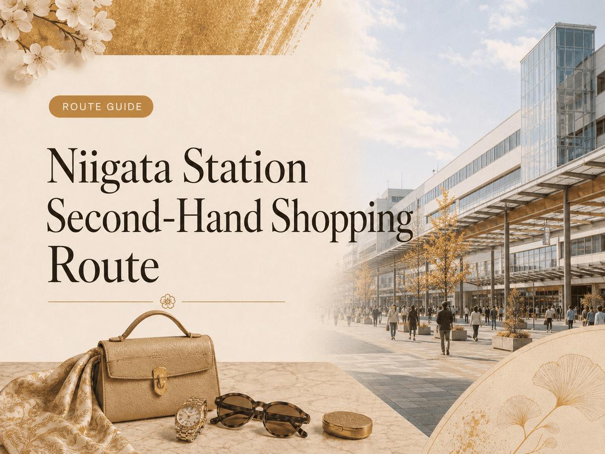 Second-Hand Shops near Niigata Station: Shopping Route for Tourists