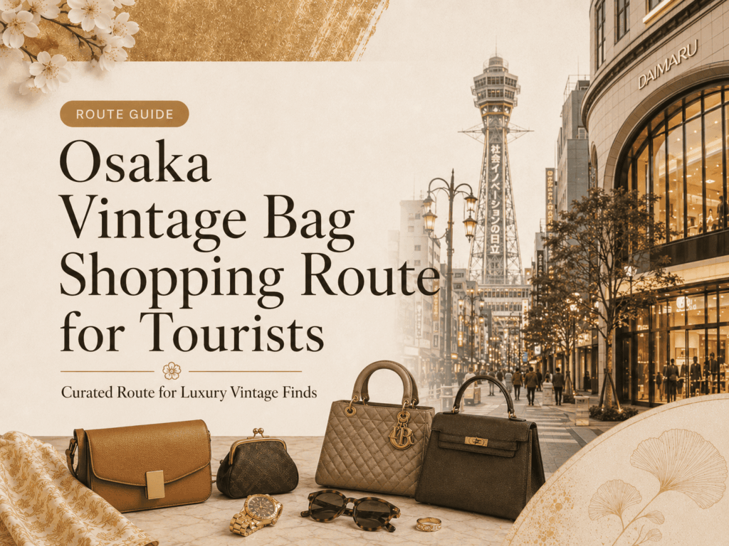 Vintage Bag Shops in Osaka: Shopping Route for Tourists