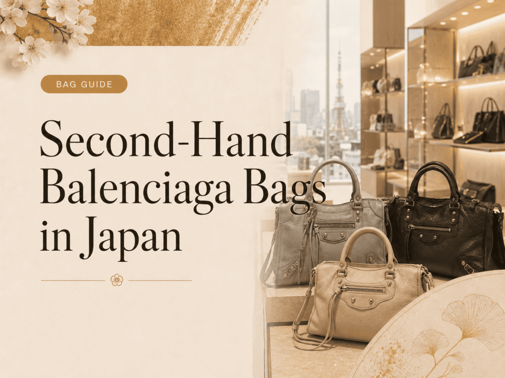Second-Hand Balenciaga Bags in Japan: Tourist Buying Guide