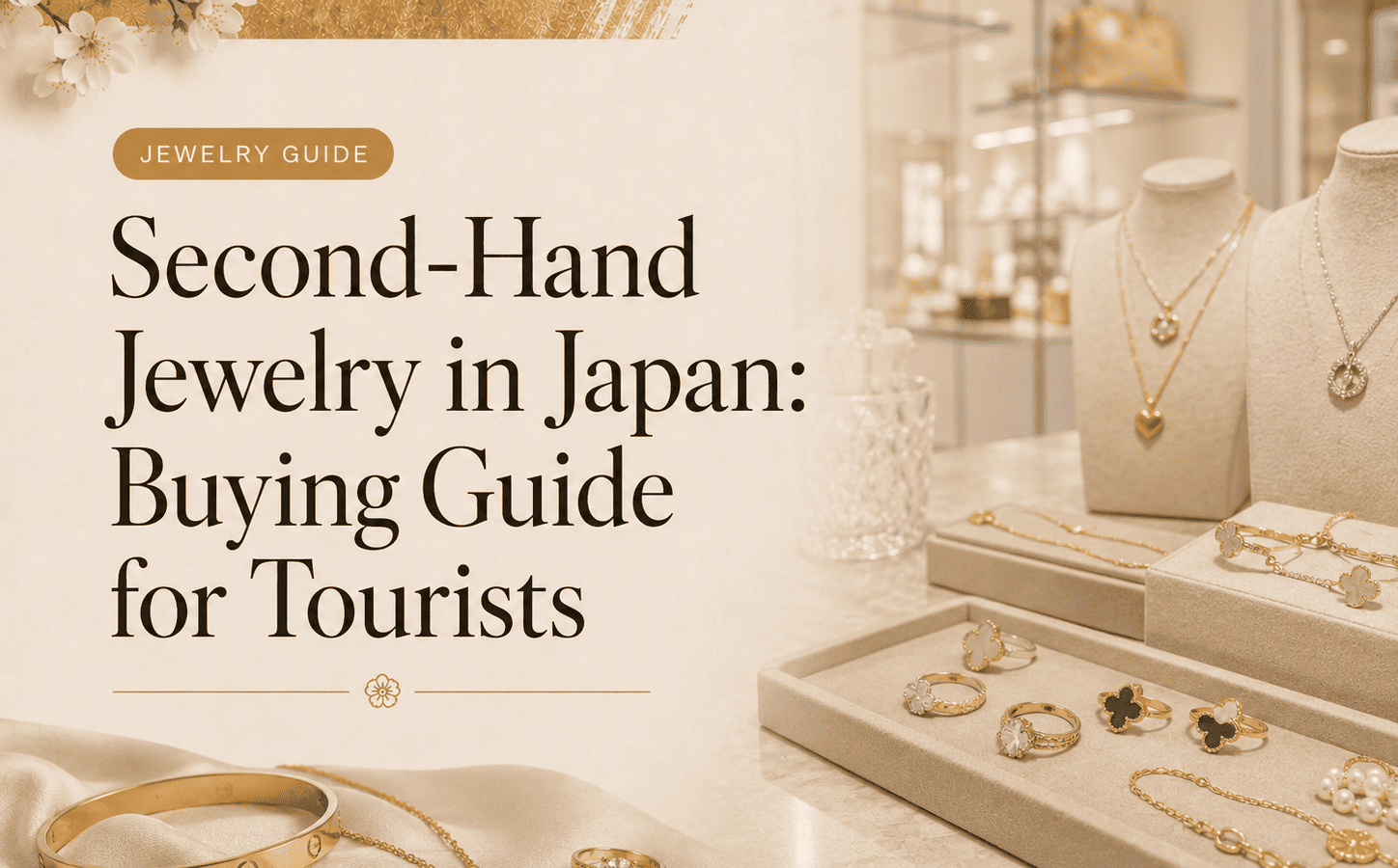 Where to Buy Second-Hand Jewelry in Japan: Tourist Guide