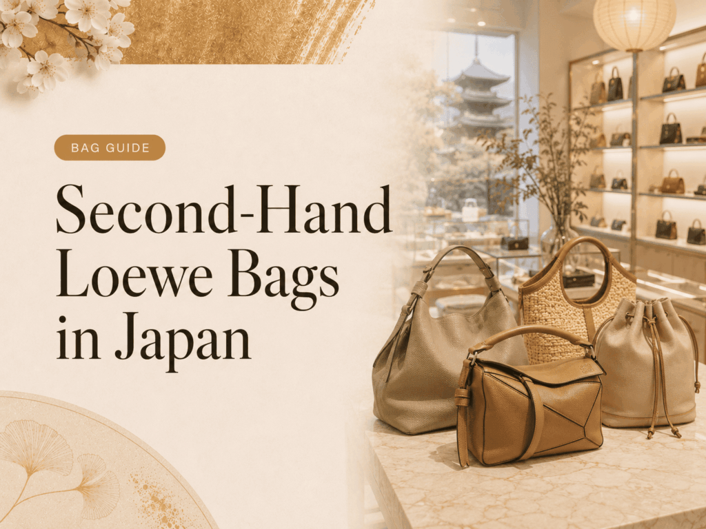 Second-Hand Loewe Bags in Japan: Tourist Buying Guide