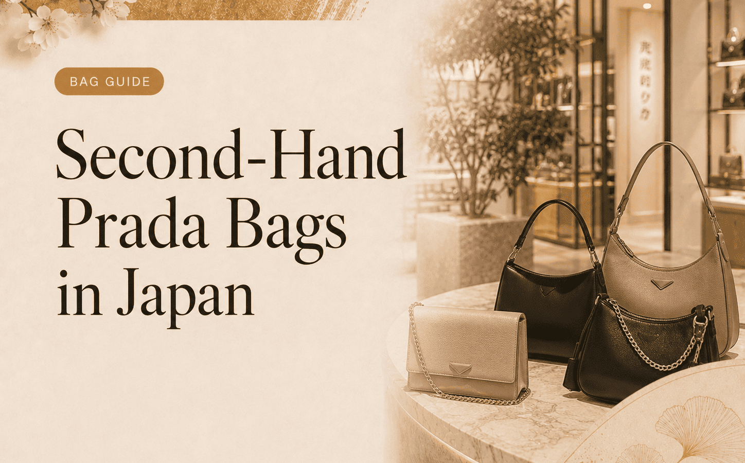 Second-Hand Prada Bags in Japan: Tourist Buying Guide
