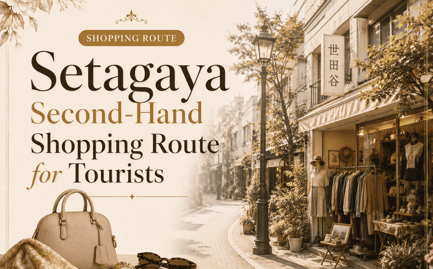 Second-Hand Shops in Setagaya: Shopping Route for Tourists