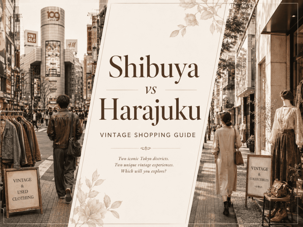 Shibuya vs Harajuku Vintage Shopping Guide