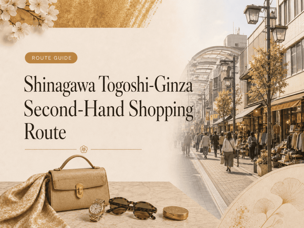 Second-Hand Shops in Shinagawa and Togoshi-Ginza: Shopping Route for Tourists